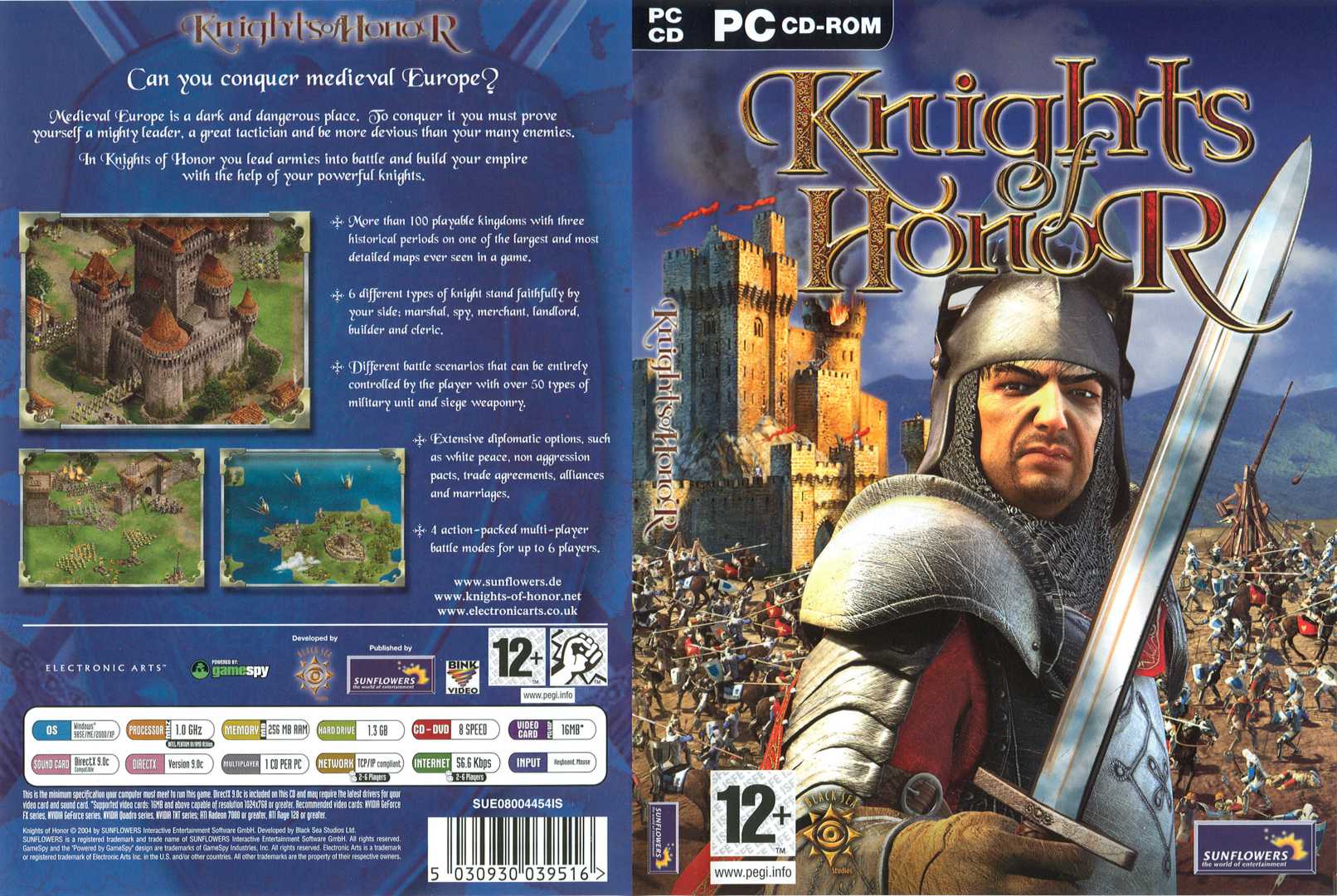 Knights of Honor - DVD obal