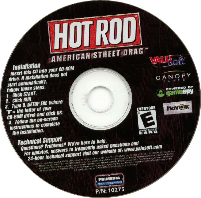 Hot Rod: American Street Drag - CD obal