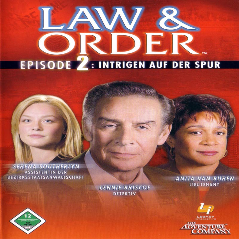 Law and Order 2: Double or Nothing - predn CD obal