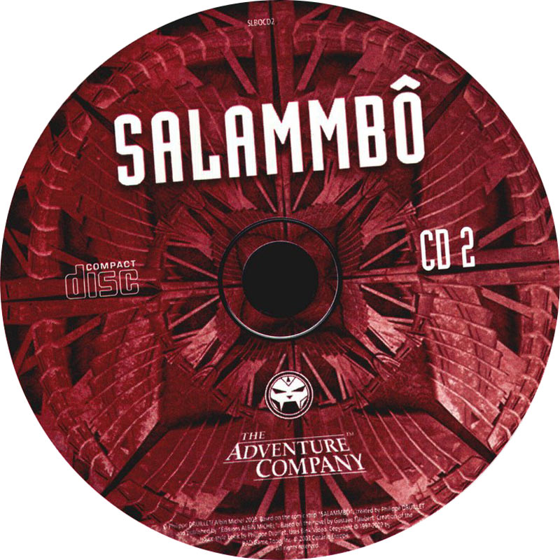 Salammbo: Battle for Carthage - CD obal 2