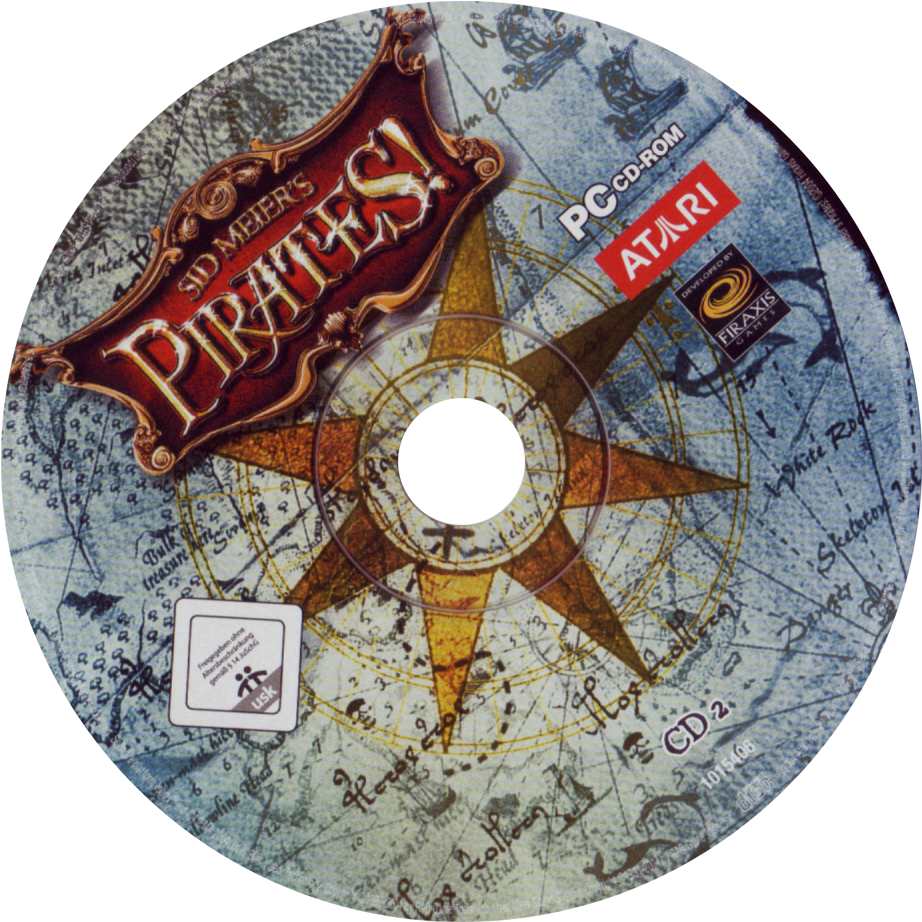 Sid Meier's Pirates! - CD obal 2