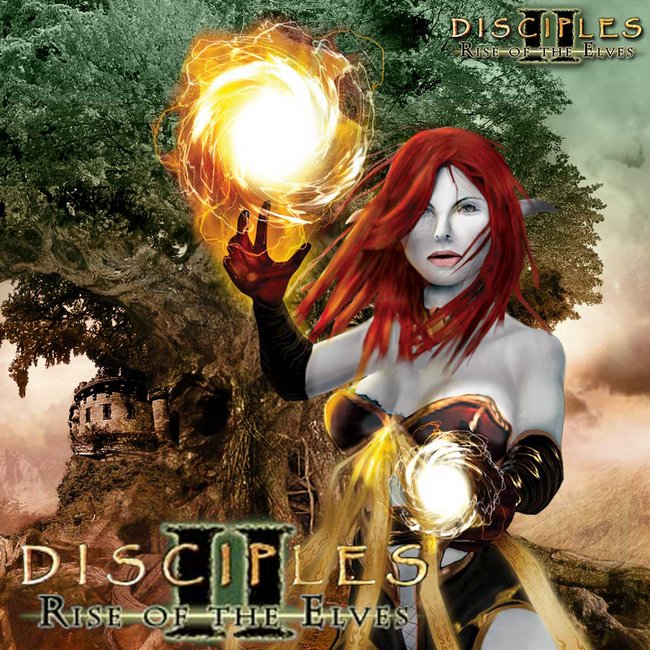 Disciples 2: Rise of the Elves - predn CD obal