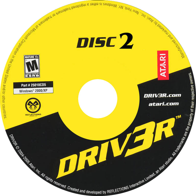 Driver 3 - CD obal 3