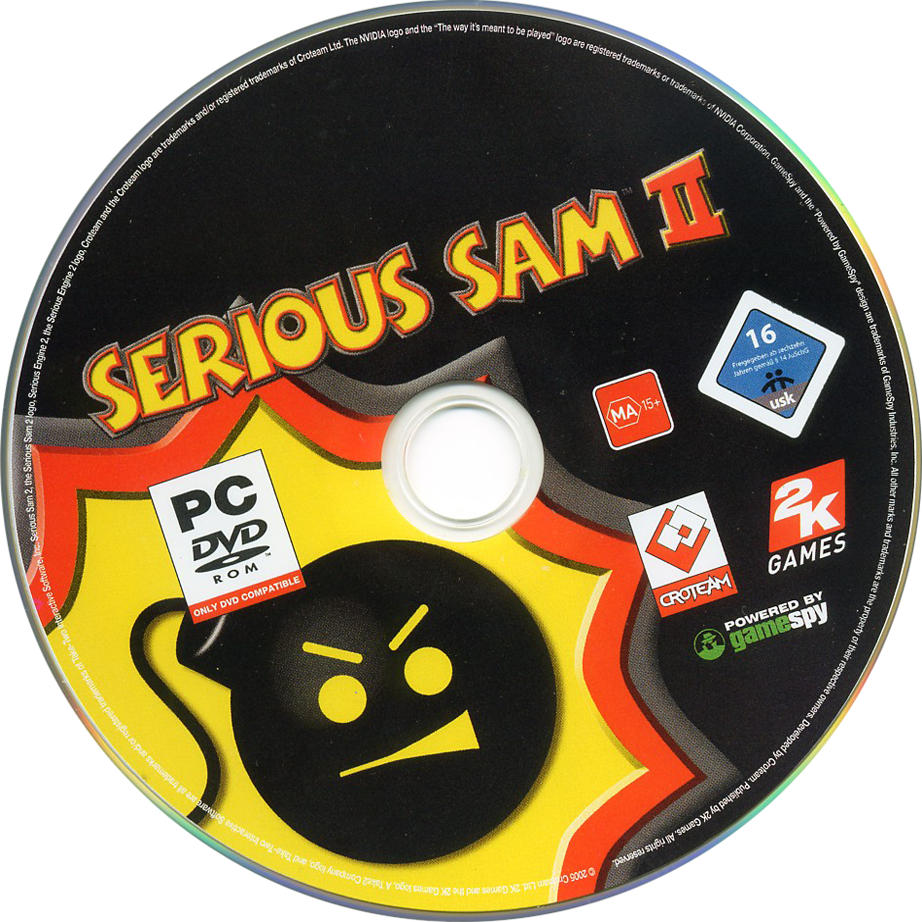 Serious Sam 2 - CD obal