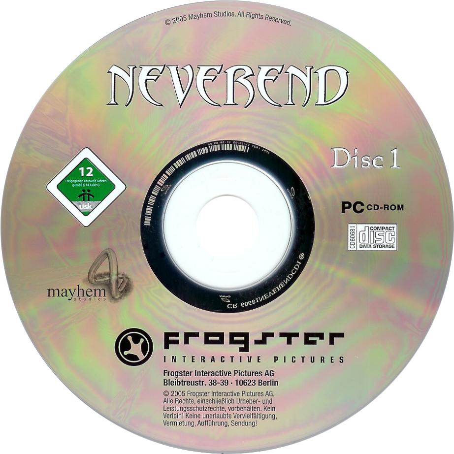 Neverend - CD obal