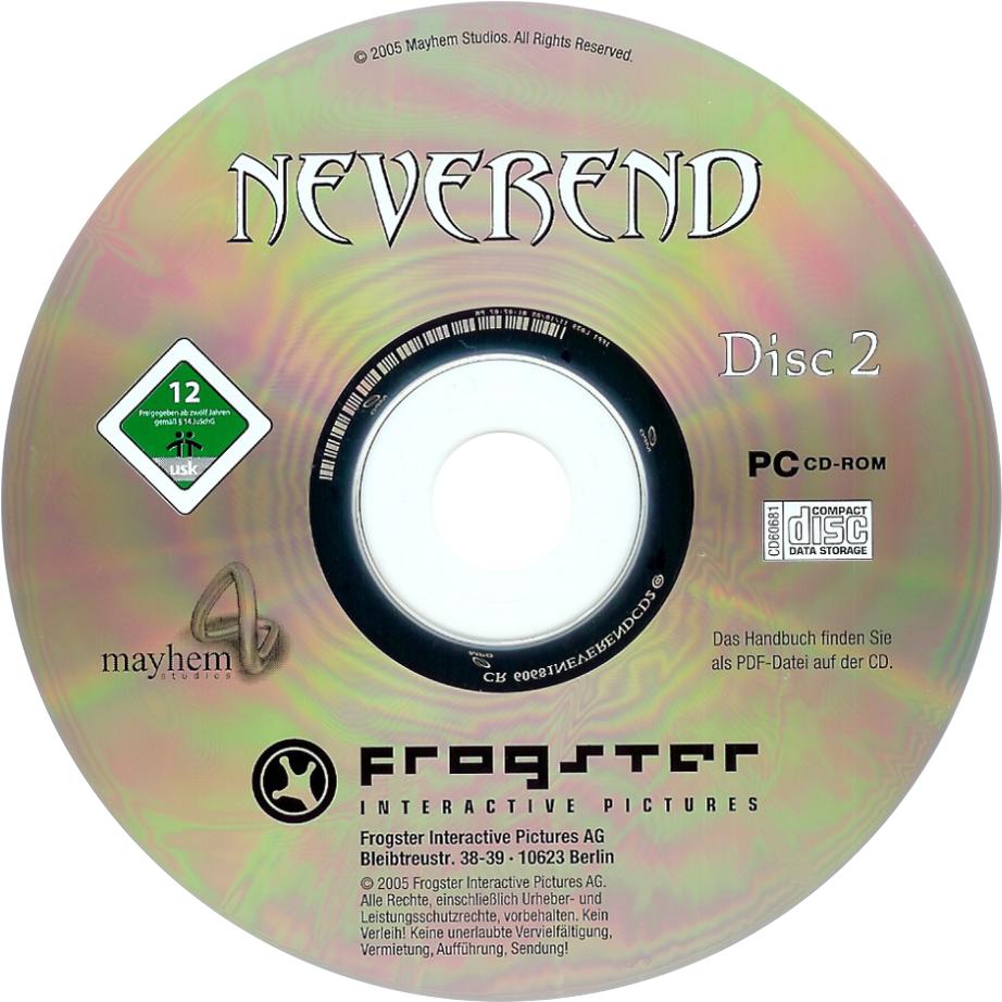 Neverend - CD obal 2