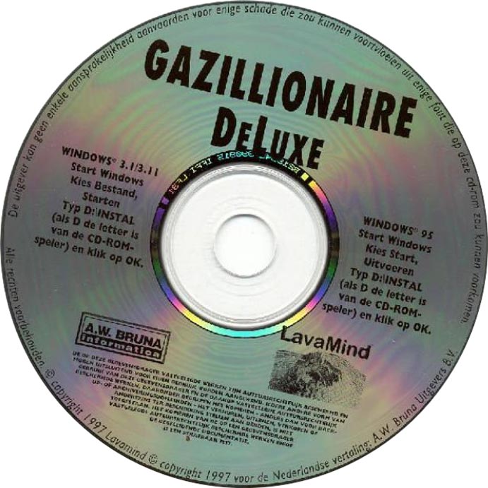 Gazillionaire Deluxe - CD obal