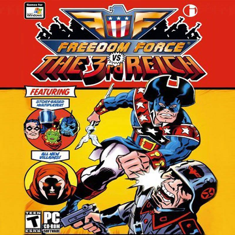 Freedom Force vs. Third Reich - predn CD obal