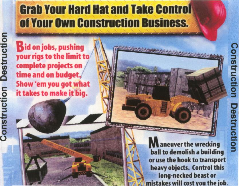 Construction Destruction - zadn CD obal