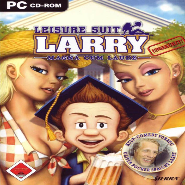 Leisure Suit Larry 8: Magna Cum Laude - predn CD obal