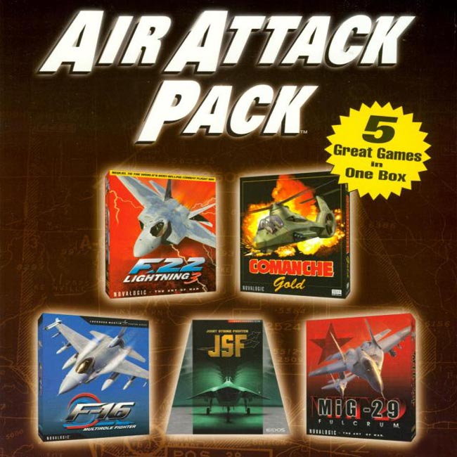 Air Attack Pack - predn CD obal