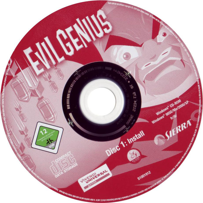 Evil Genius - CD obal