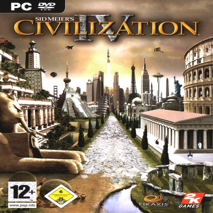 Civilization 4 - predn CD obal