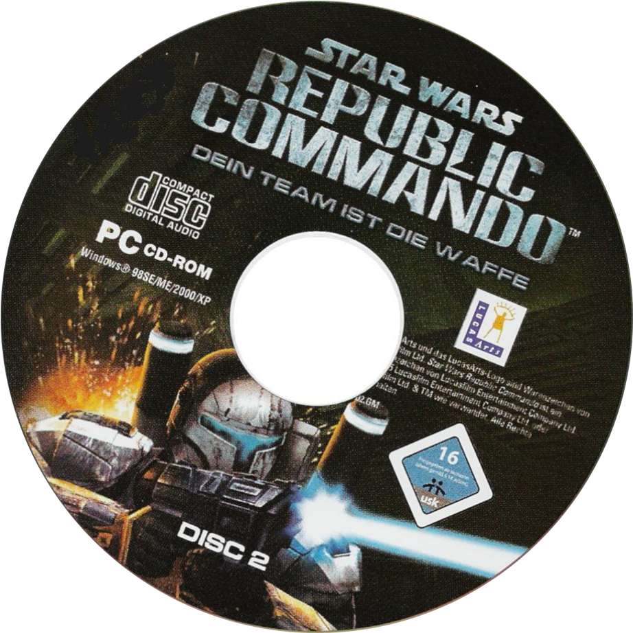 Star Wars: Republic Commando - CD obal 2
