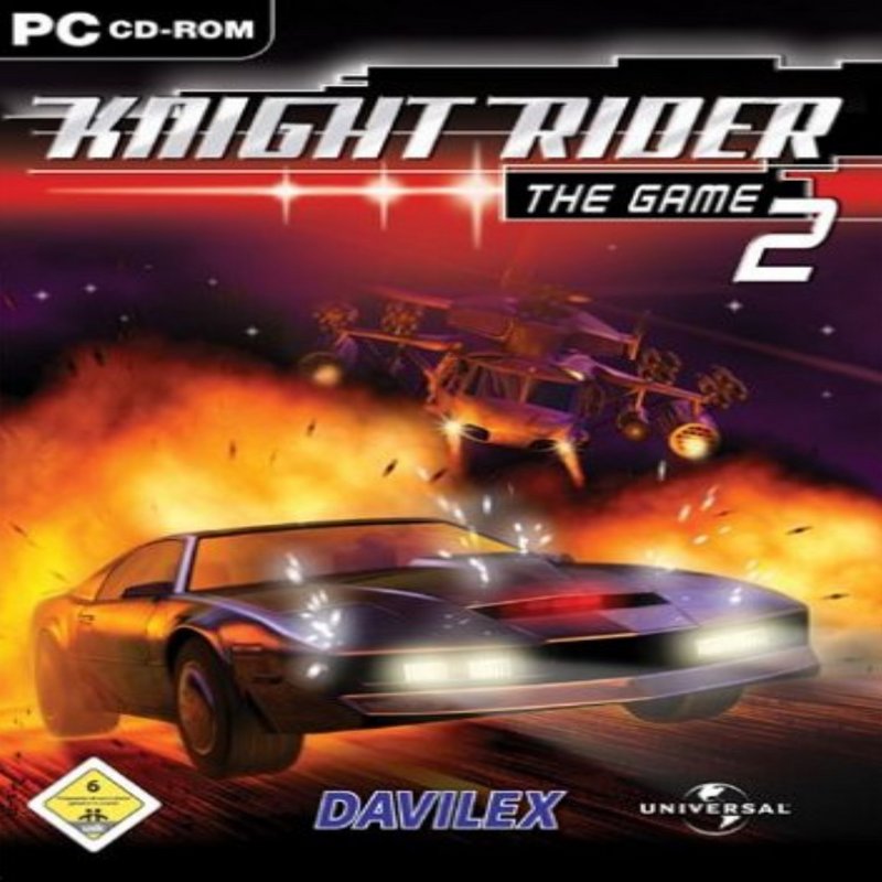 Knight Rider 2 - The Game - predn CD obal 2