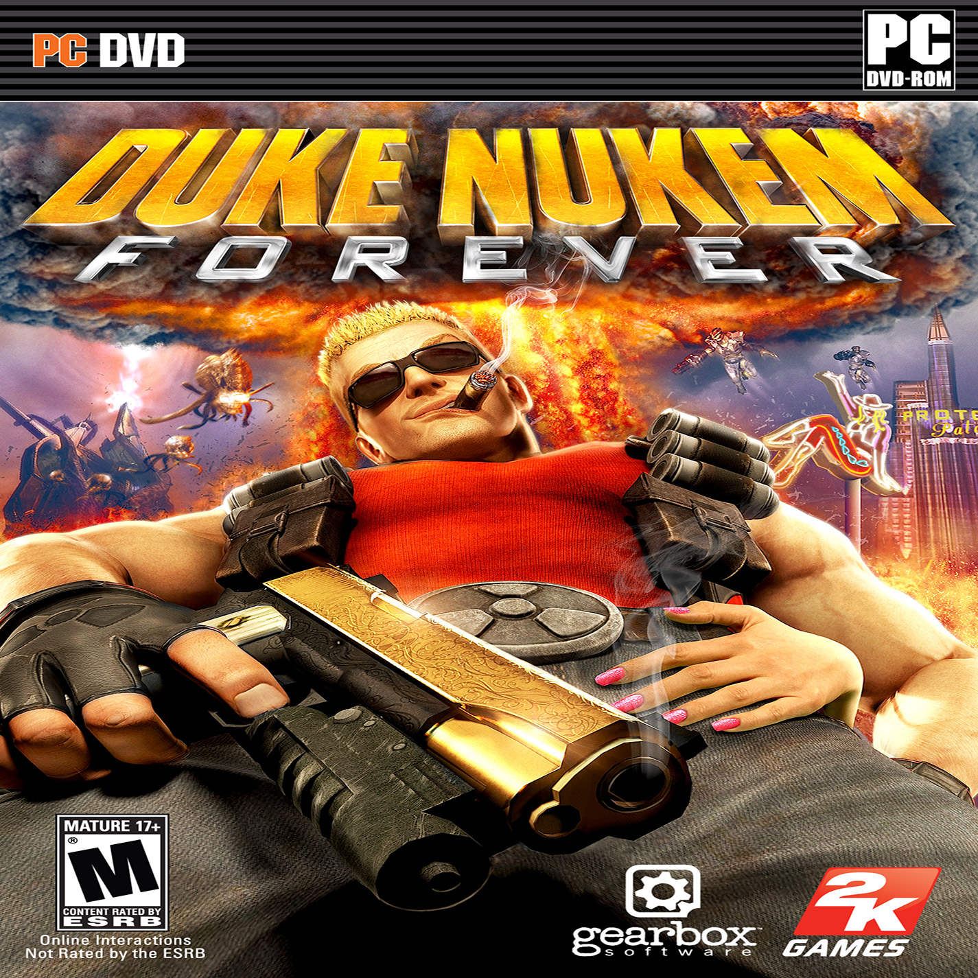 Duke Nukem Forever - predn CD obal