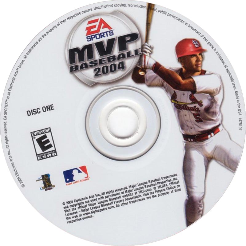 MVP Baseball 2004 - CD obal