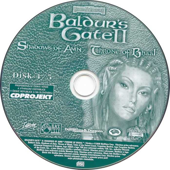Baldur's Gate 2: Platinum Edition - CD obal 4