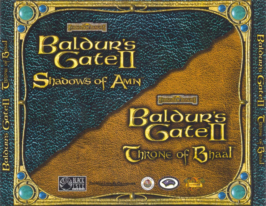 Baldur's Gate 2: Platinum Edition - predn CD obal