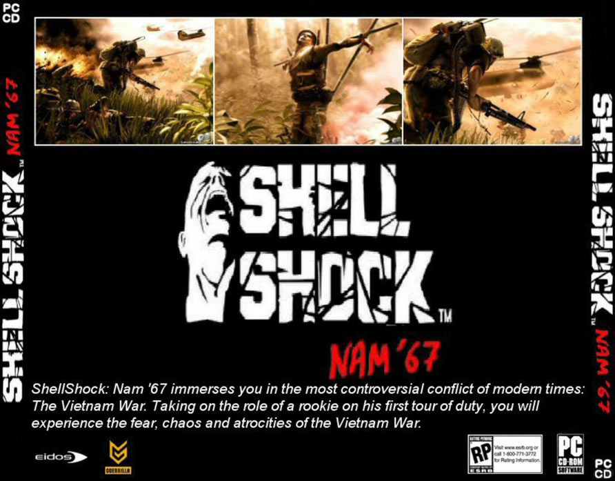 ShellShock: Nam '67 - zadn CD obal