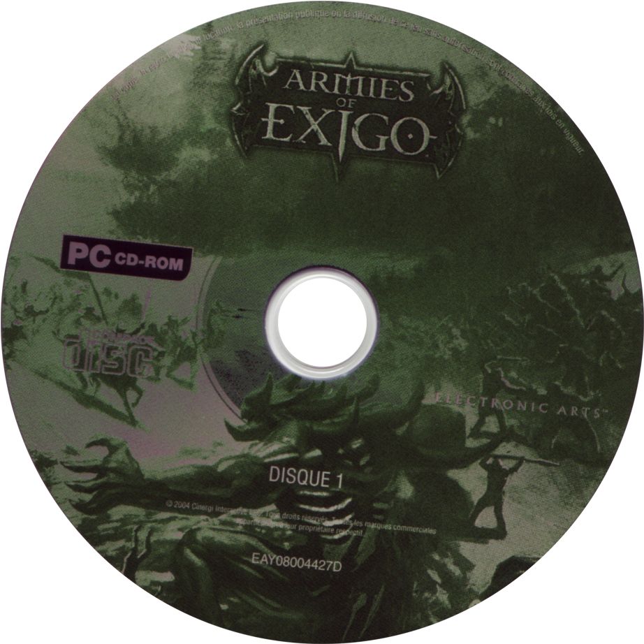 Armies of Exigo - CD obal