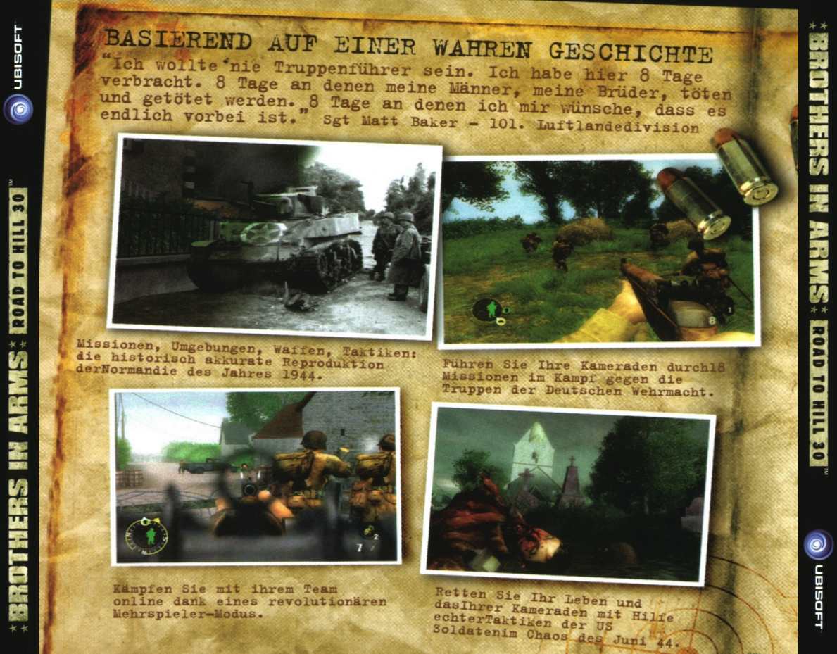 Brothers in Arms: Road to Hill 30 - zadn CD obal