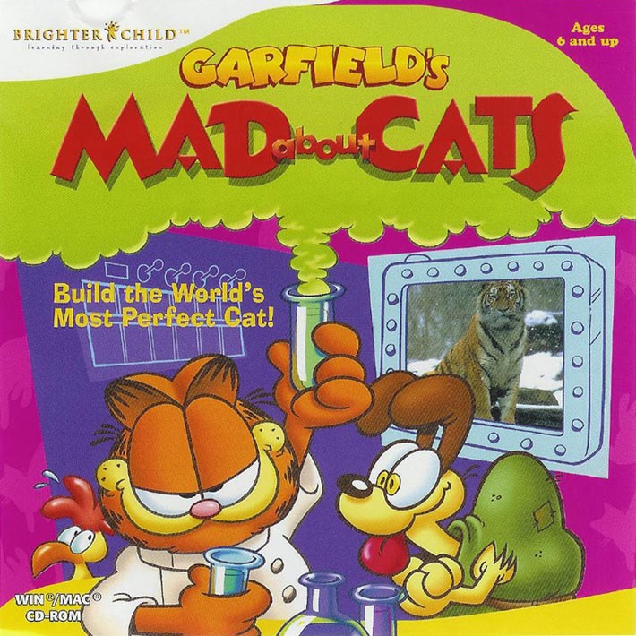 Garfield's Mad About Cats - predn CD obal