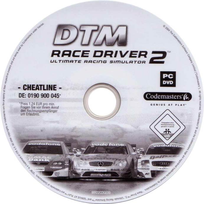 DTM Race Driver 2 - CD obal