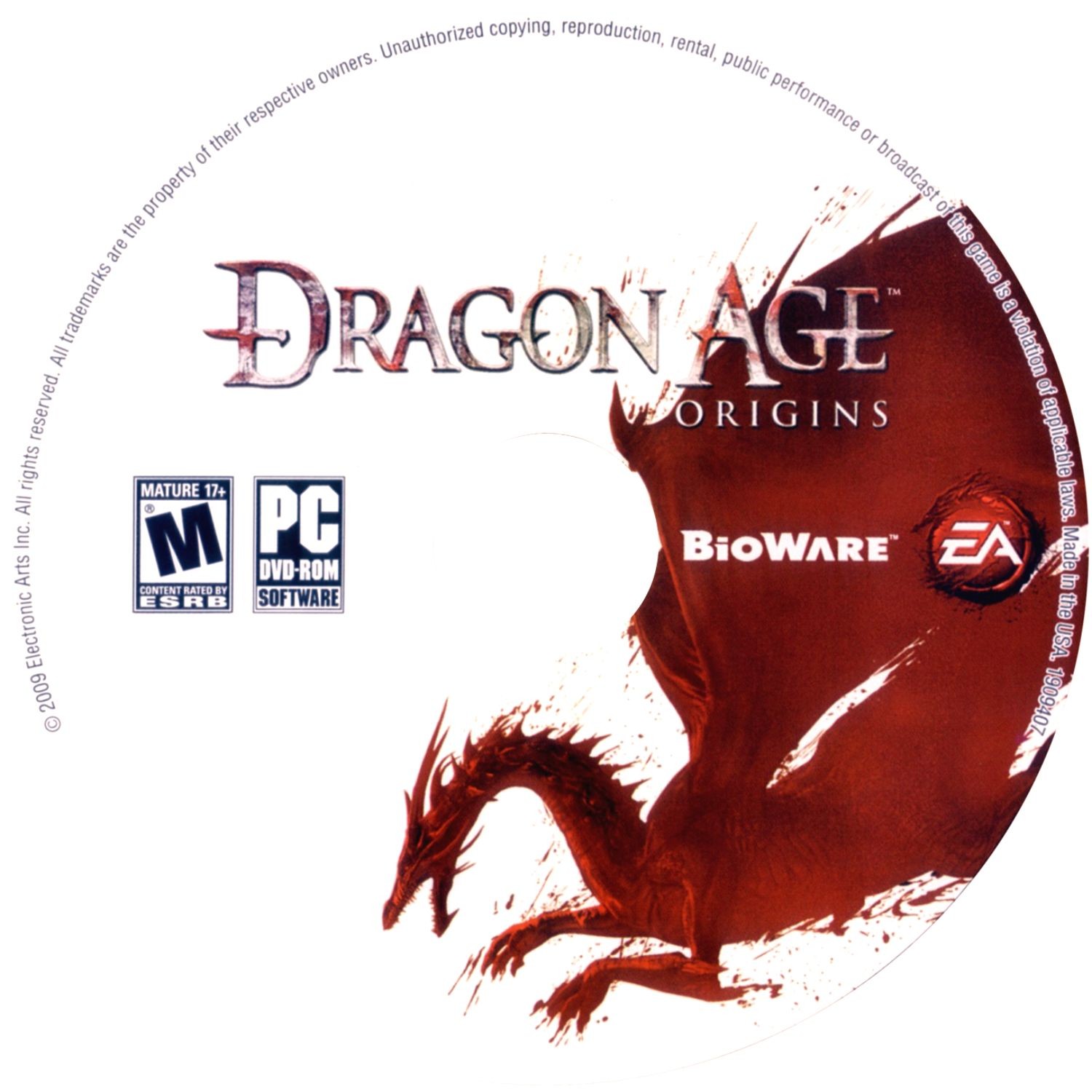 Dragon Age: Origins - CD obal