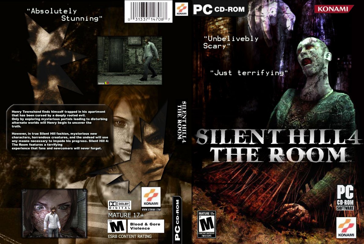 Silent Hill 4: The Room - DVD obal