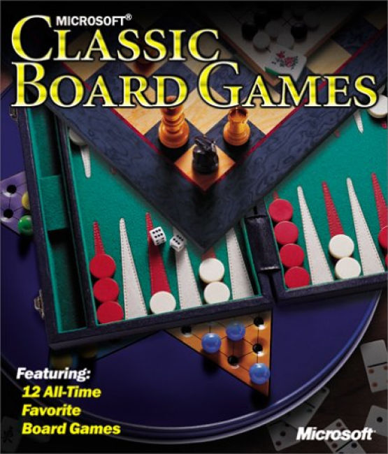Microsoft Classic Board Games - predn CD obal 2