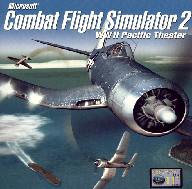 Microsoft Combat Flight Simulator 2: WWII Pacific Theater - predn CD obal