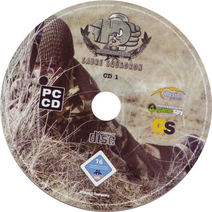 Hidden & Dangerous 2: Sabre Squadron - CD obal