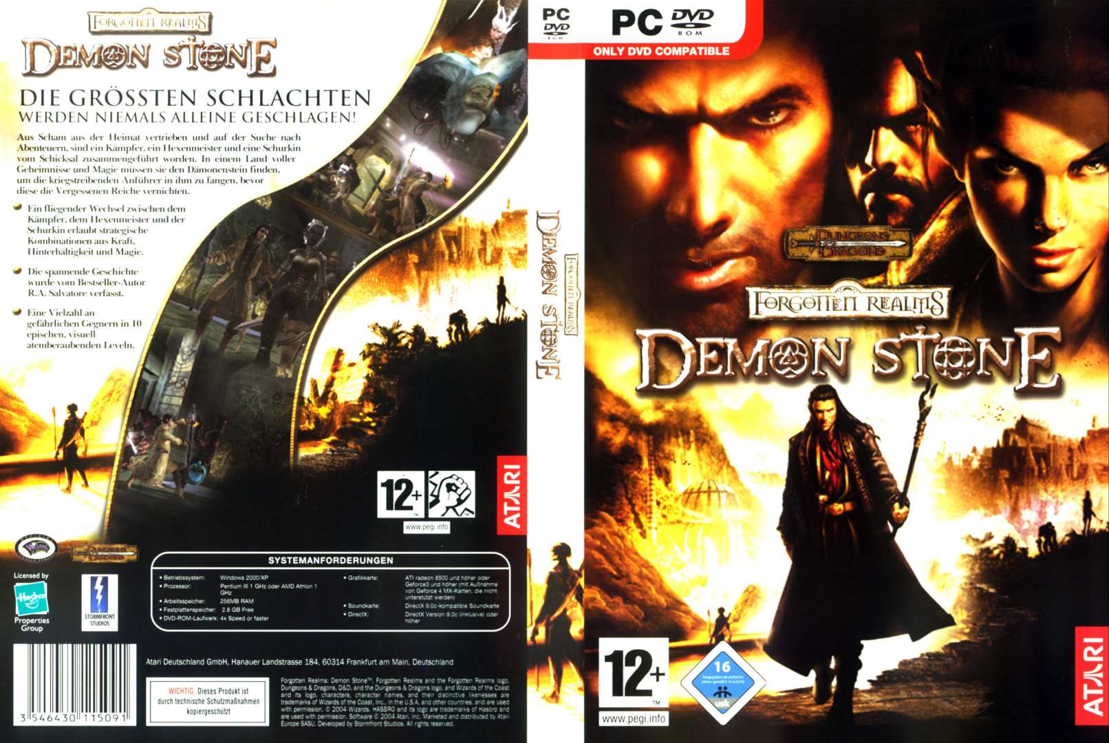 Forgotten Realms: Demon Stone - DVD obal