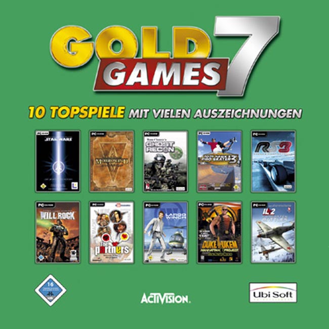 Gold Games 7 - predn CD obal