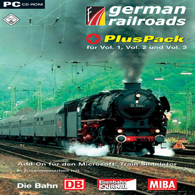 German Railroads: Plus Pack - predn CD obal