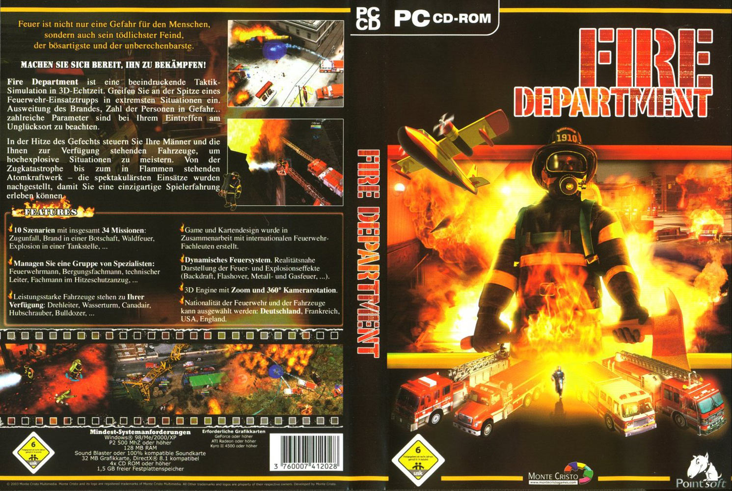 Fire Department - DVD obal