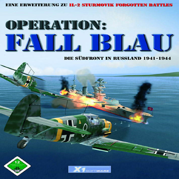 IL-2 Sturmovik: Forgotten Battles: Operation Fall Blau - predn CD obal