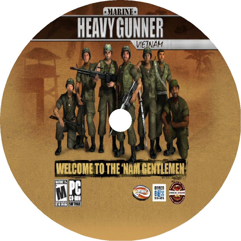 Marine Heavy Gunner: Vietnam - CD obal 2
