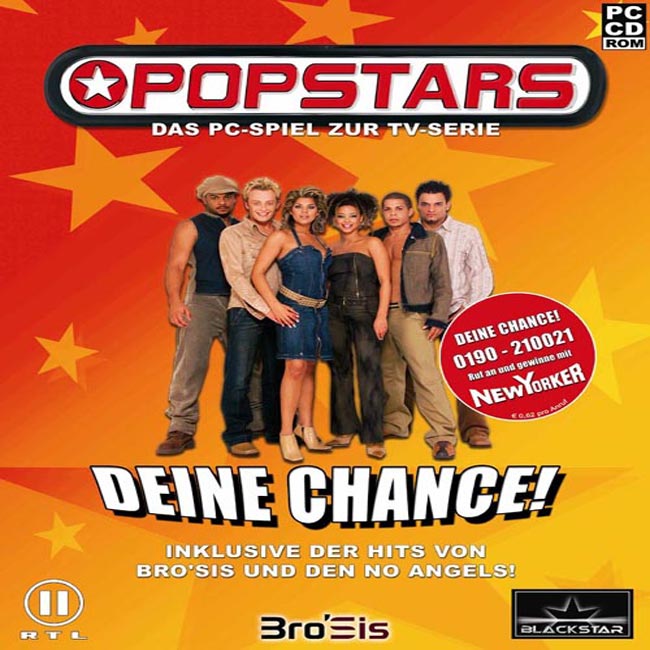 Popstars - predn CD obal
