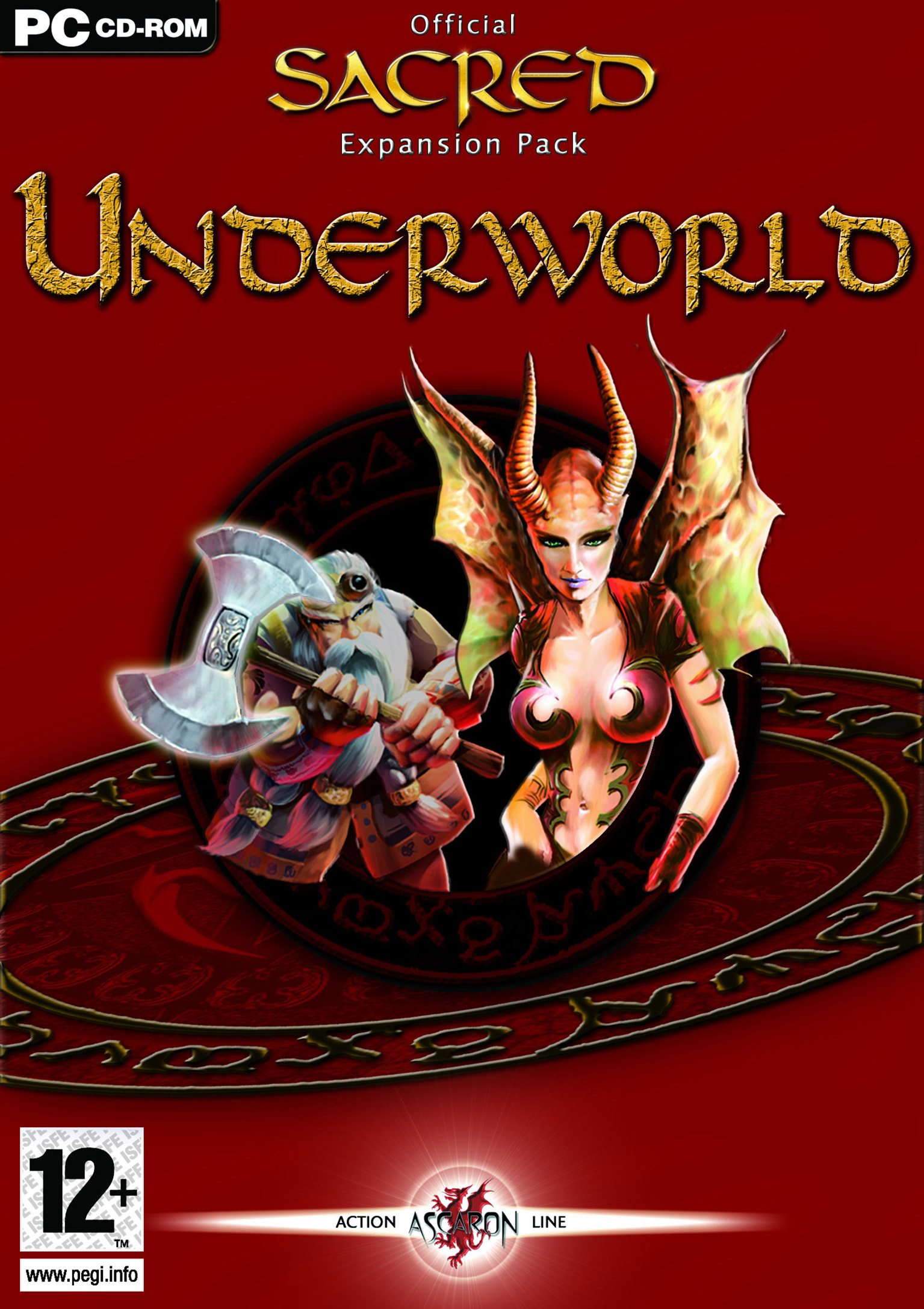 Sacred: Underworld - predn DVD obal