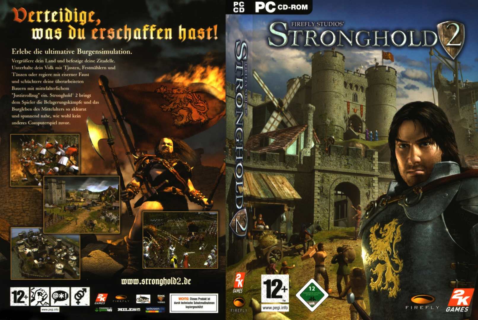 Stronghold 2 - DVD obal