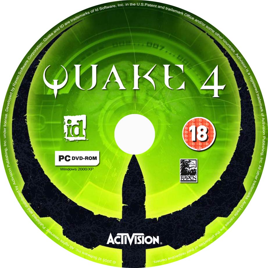 Quake 4 - CD obal 2
