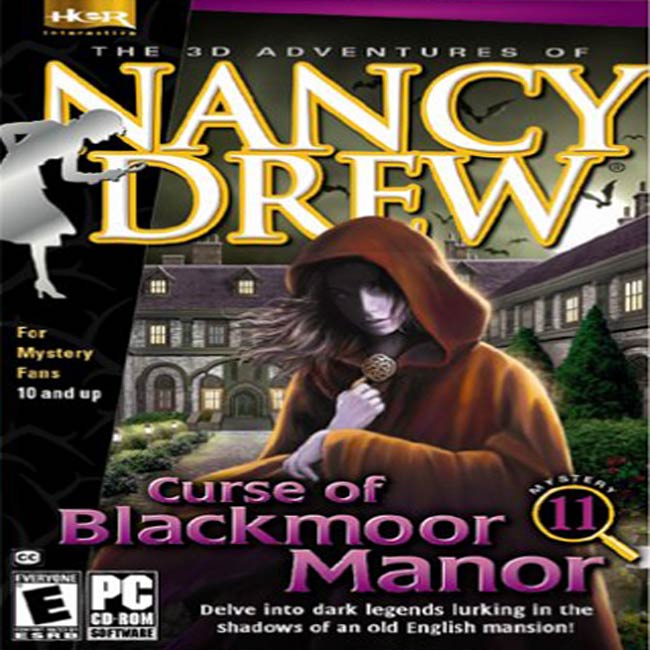 Nancy Drew: Curse of Blackmoor Manor - predn CD obal