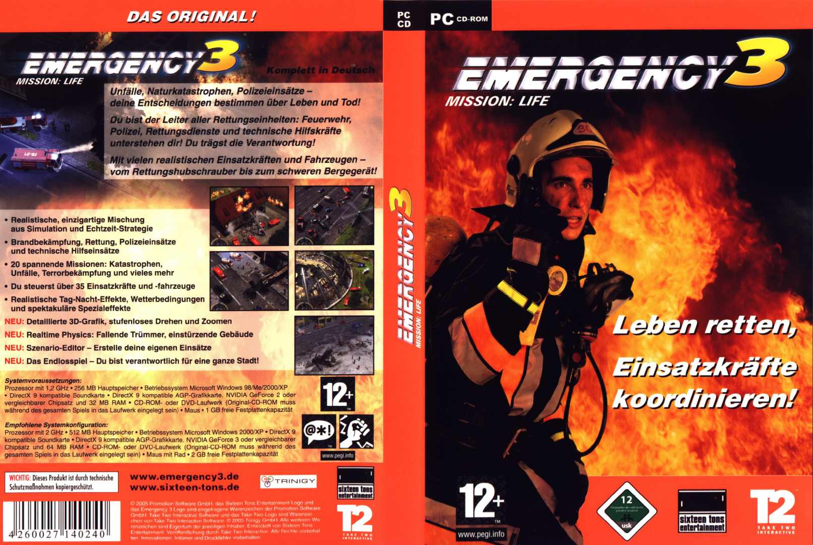 Emergency 3: Mission Life - DVD obal