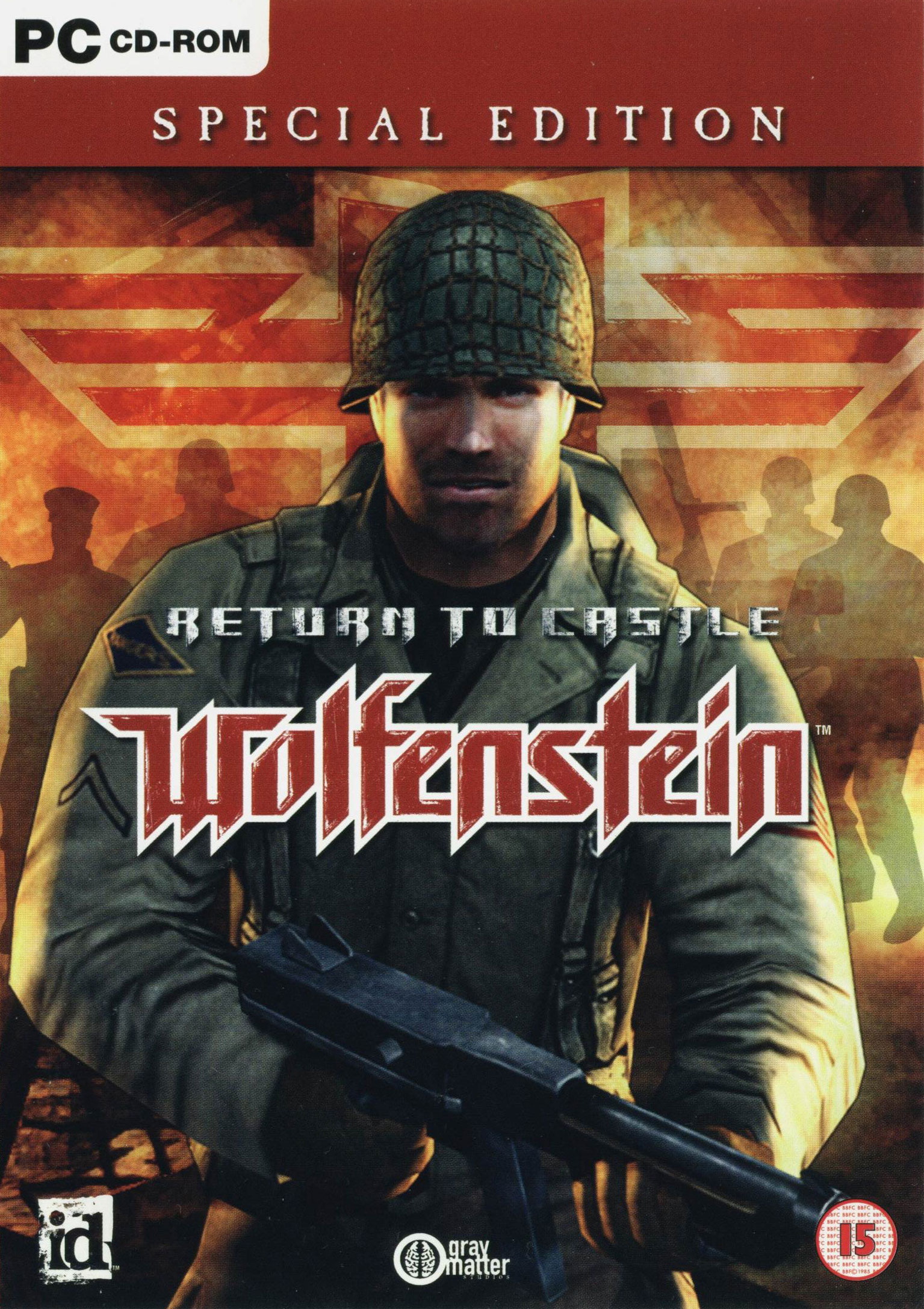 Return to Castle Wolfenstein: Special Edition - predn DVD obal