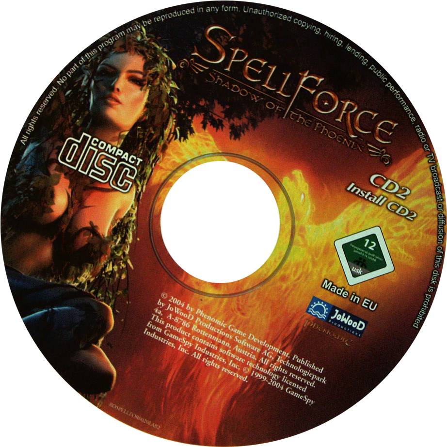 SpellForce: The Shadow of the Phoenix - CD obal