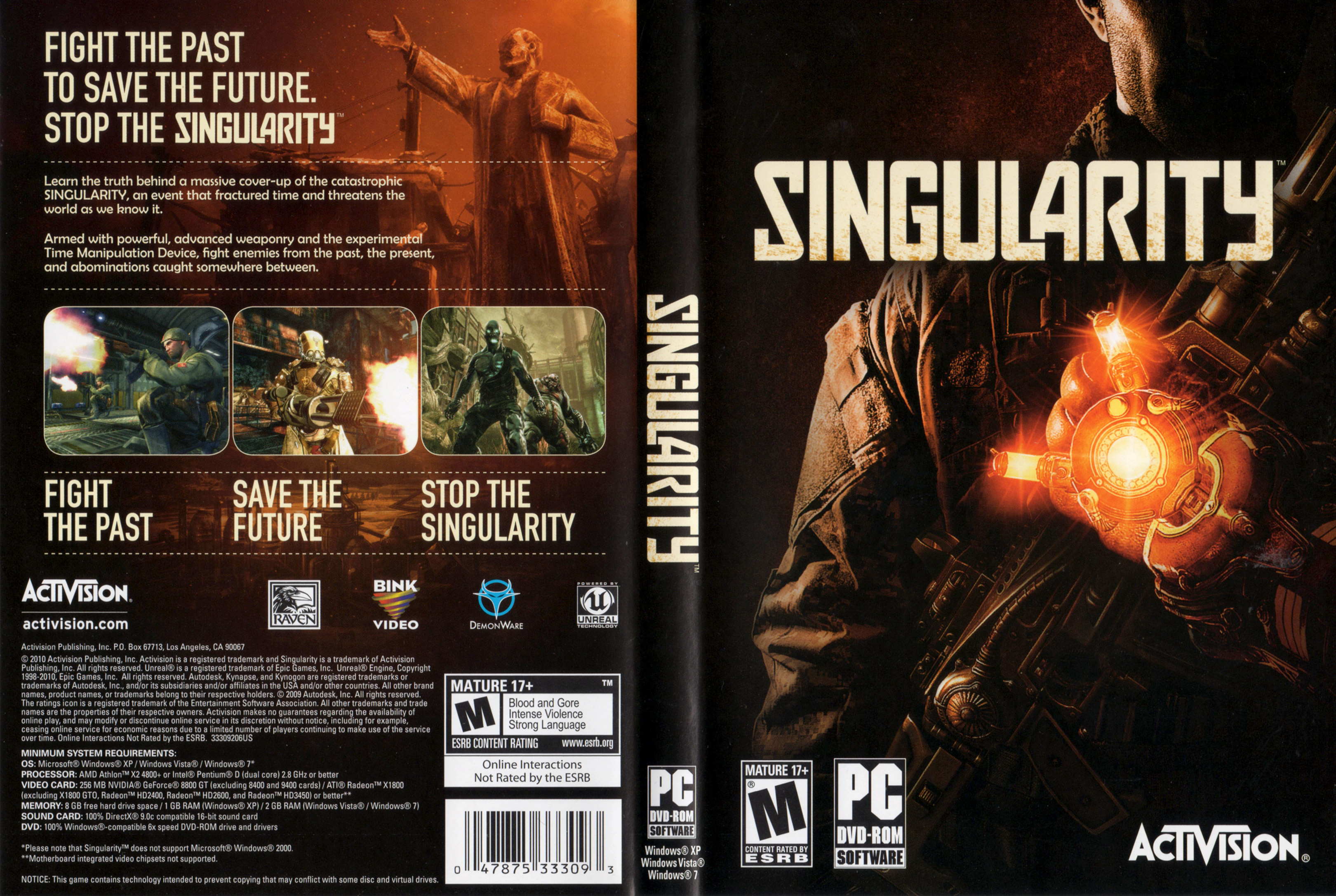 Singularity - DVD obal