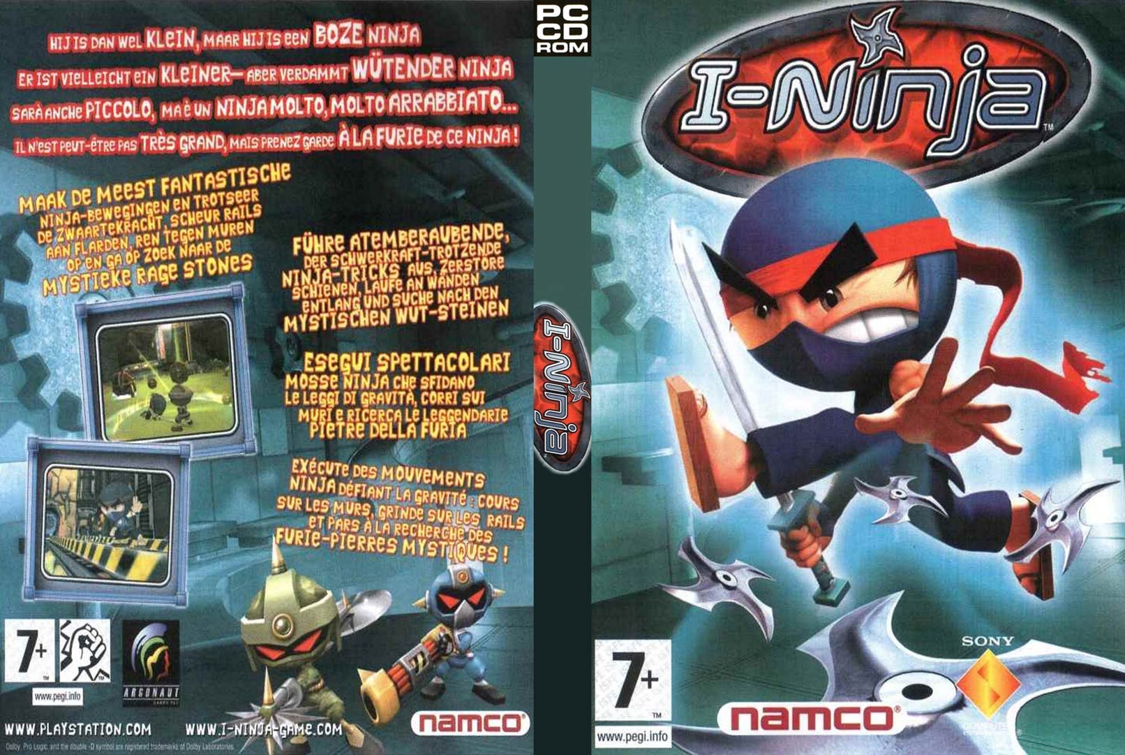 I-Ninja - DVD obal