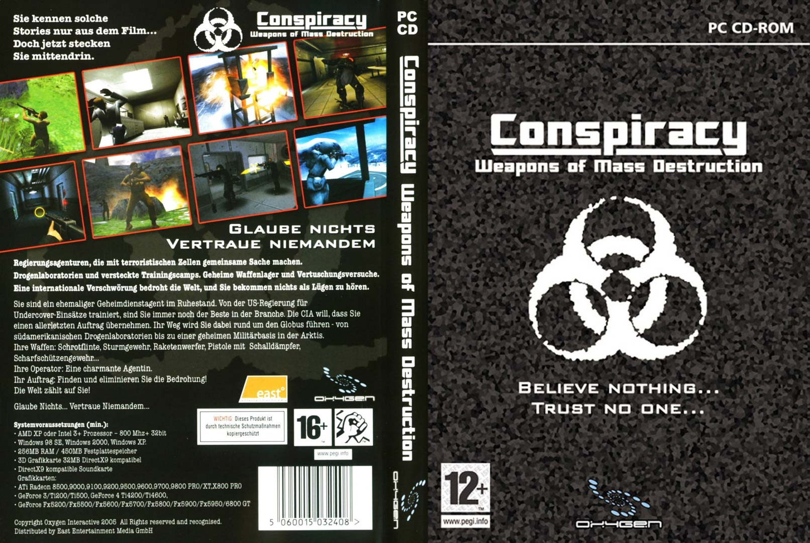 Conspiracy: Weapons of Mass Destruction - DVD obal